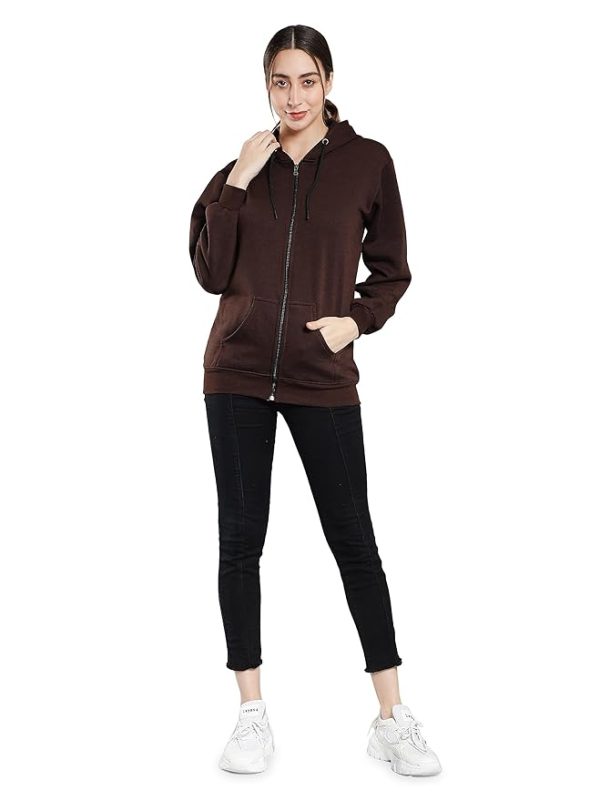 ENDLESSTRENDZ Hoodie Sweatshirt for Men - Long Sleeves | Solid Ultra-Comfy & Warm Fleece Hoodie | Modern Slim Fit | Kangaroo Pocket for Easy Movement | - Image 3