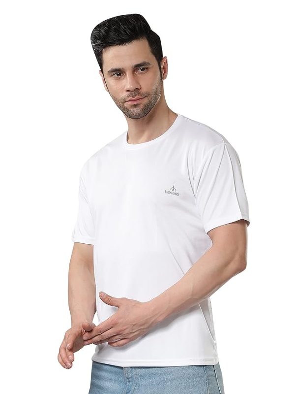 ENDLESSTRENDZ Dry Fit T Shirt for Men | Round Neck Half Sleeves Tshirt |
