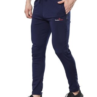 ENDLESSTRENDZ Unisex Zip Pocket Polyester Lycra Trackpant