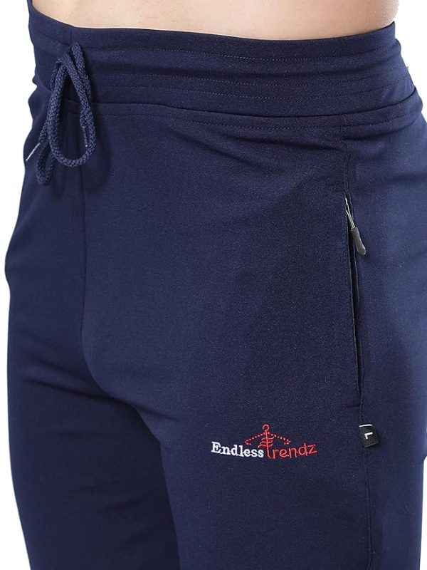 ENDLESSTRENDZ Unisex Zip Pocket Polyester Lycra Trackpant - Image 2