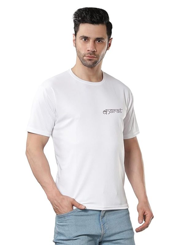 KASRAT Dry Fit T Shirt for Men | Round Neck | Half Sleeves
