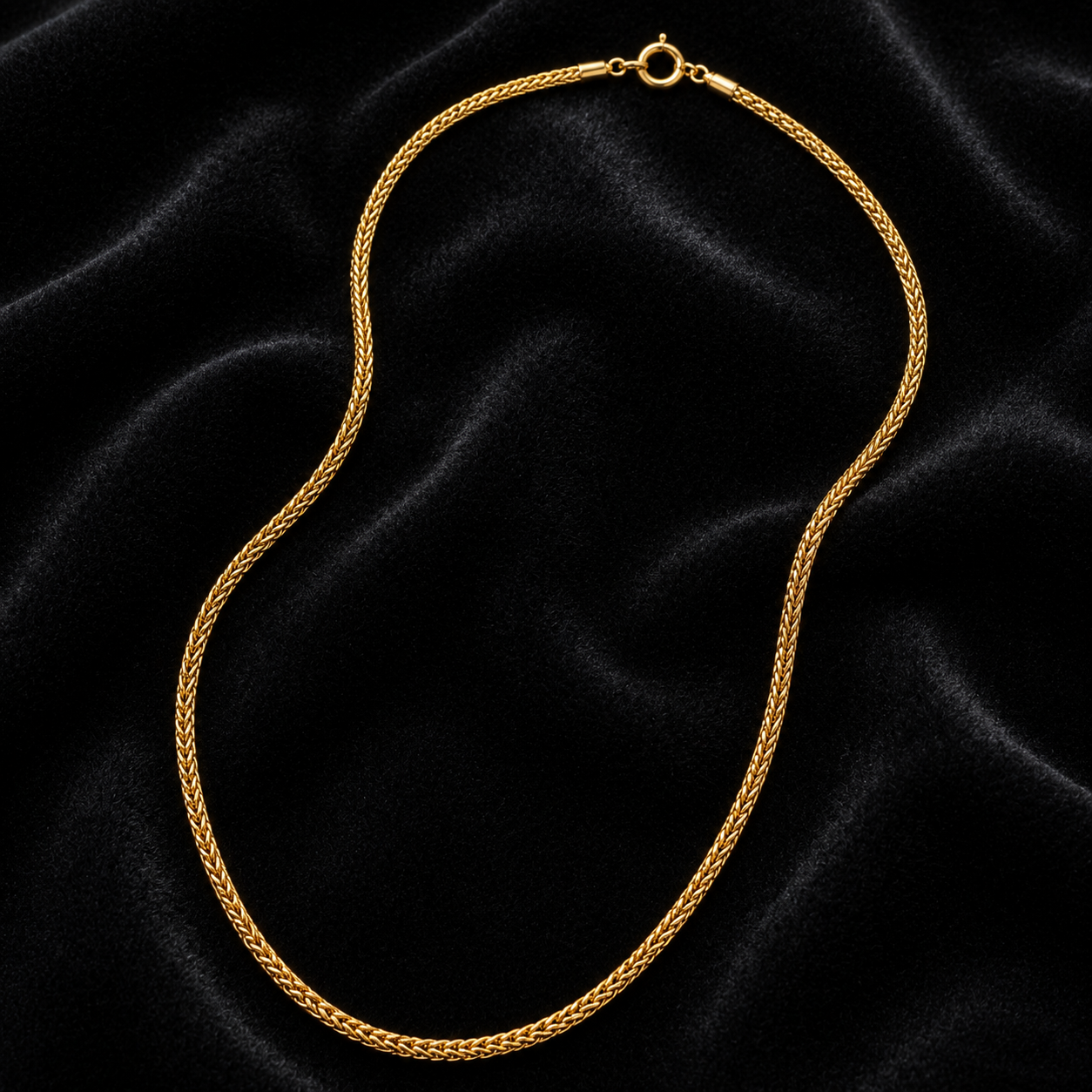 AccessHer Gold Plated Chain for Women, Men, Girls & Boys | Lightweight Everyday Wear Chain Necklace | Minimalist Fashion Jewellery