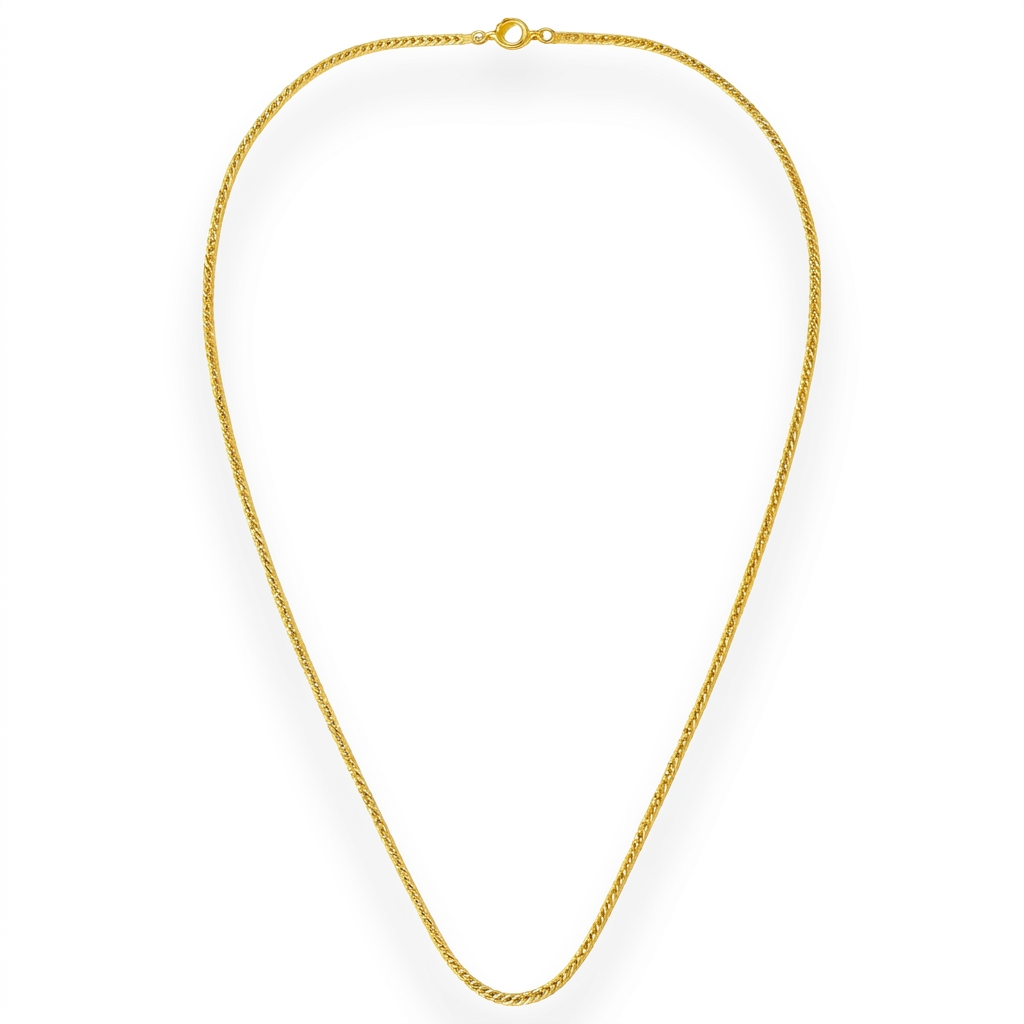AccessHer Gold Plated Chain for Women, Men, Girls & Boys | Lightweight Everyday Wear Chain Necklace | Minimalist Fashion Jewellery - Image 3