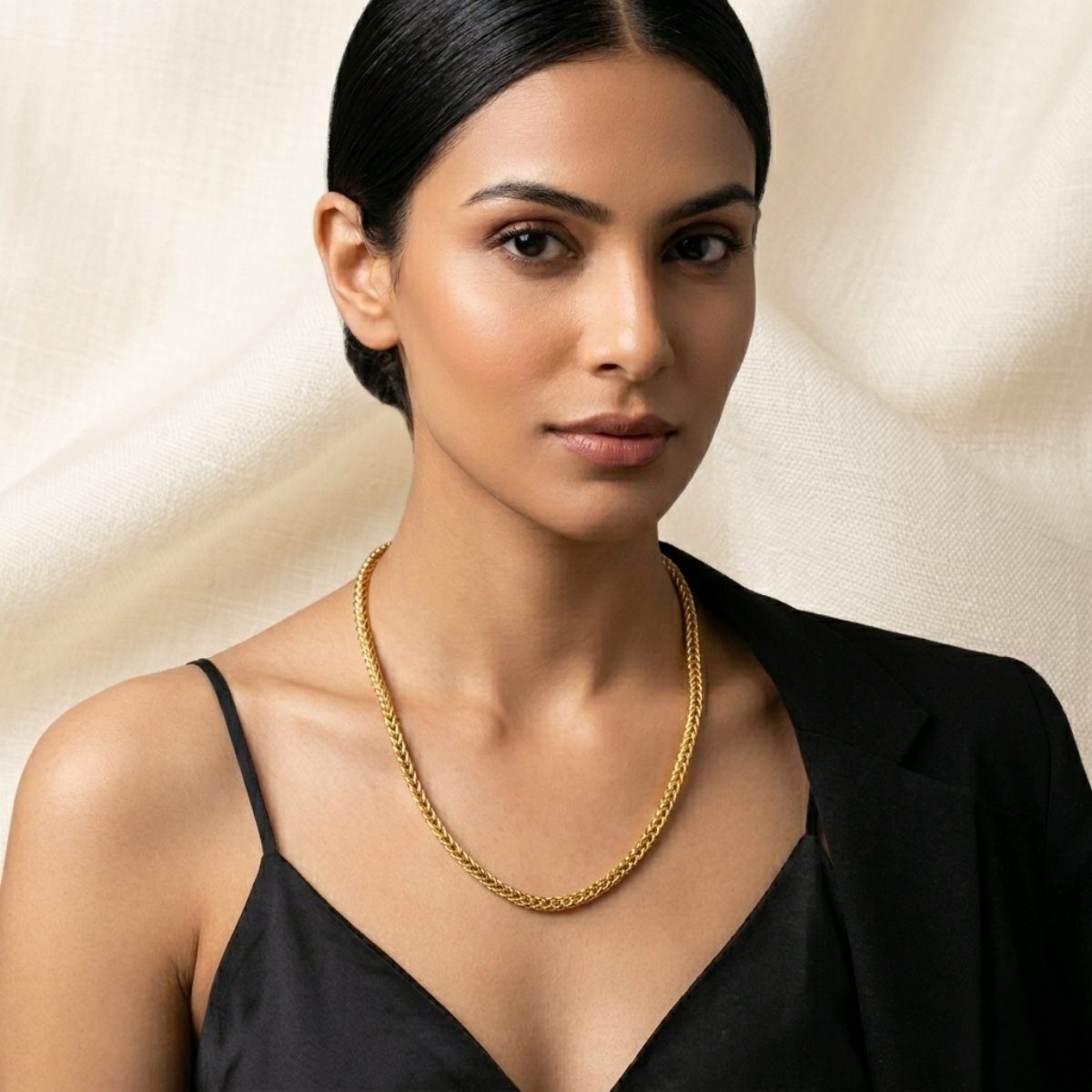 AccessHer Gold Plated Chain for Women, Men, Girls & Boys | Lightweight Everyday Wear Chain Necklace | Minimalist Fashion Jewellery - Image 4