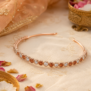 AccessHer Rhinestone Hairband Set for Women & Girls | Gold & Silver Crystal Headbands Set of 2 | Festive, Wedding & Party Hair Accessories