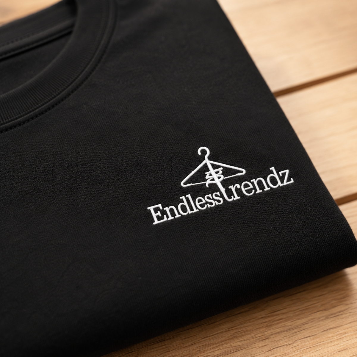 ENDLESSTRENDZ Men's Dry Fit T-Shirt with Crew Neck & Half Sleeves - Quick Dry UPF 50+ Sports Jersey (Black, XXL) - Image 3